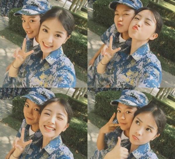 Loạt hot girl đổ bộ trong kỳ tập quân sự khiến người xem mê mệt-4