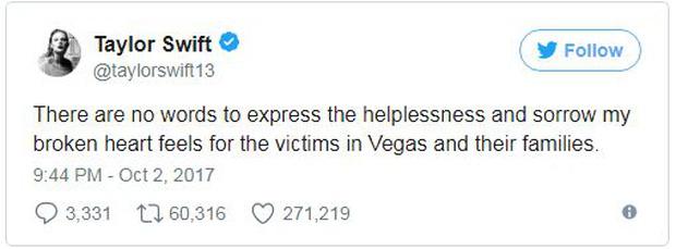 Taylor Swift được ca ngợi hết lời nhờ hành động đẹp với nữ cảnh sát bị thương trong vụ xả súng Las Vegas-1