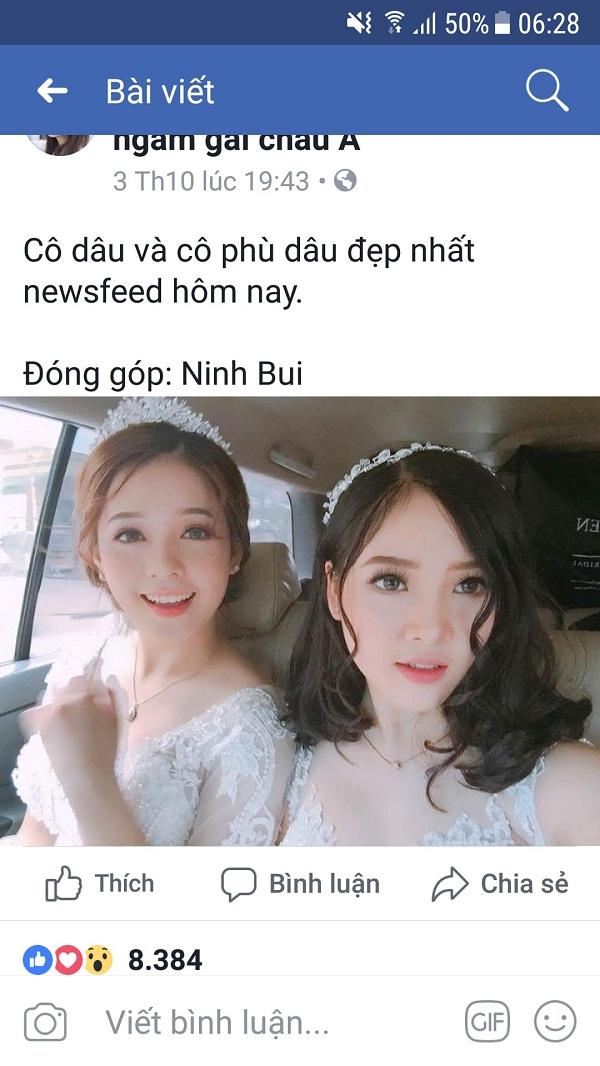 Đã tìm ra danh tính cô dâu và phù dâu xinh đẹp nhất Facebook được dân mạng săn lùng suốt hôm qua-1