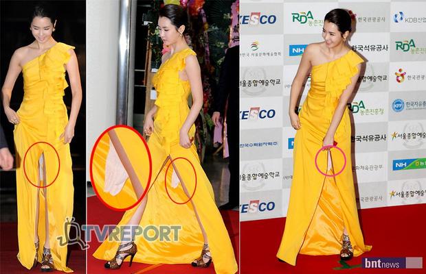 Những khoảnh khắc mắc cỡ của sao châu Á khi bị lộ hàng trước công chúng-8