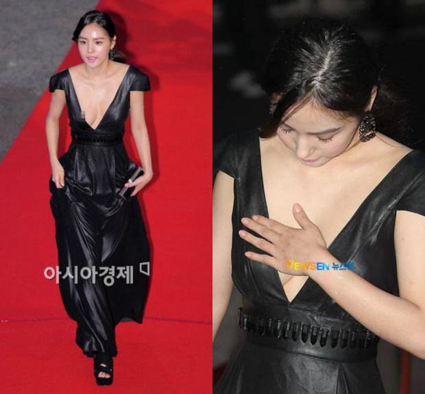 Những khoảnh khắc mắc cỡ của sao châu Á khi bị lộ hàng trước công chúng-7