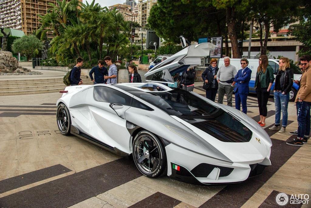 Siêu xe vũ trụ FV-Frangivento Asfanè bất ngờ xuất hiện ở Monaco-2