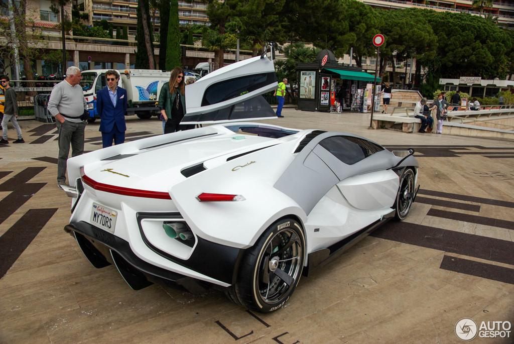 Siêu xe vũ trụ FV-Frangivento Asfanè bất ngờ xuất hiện ở Monaco-3