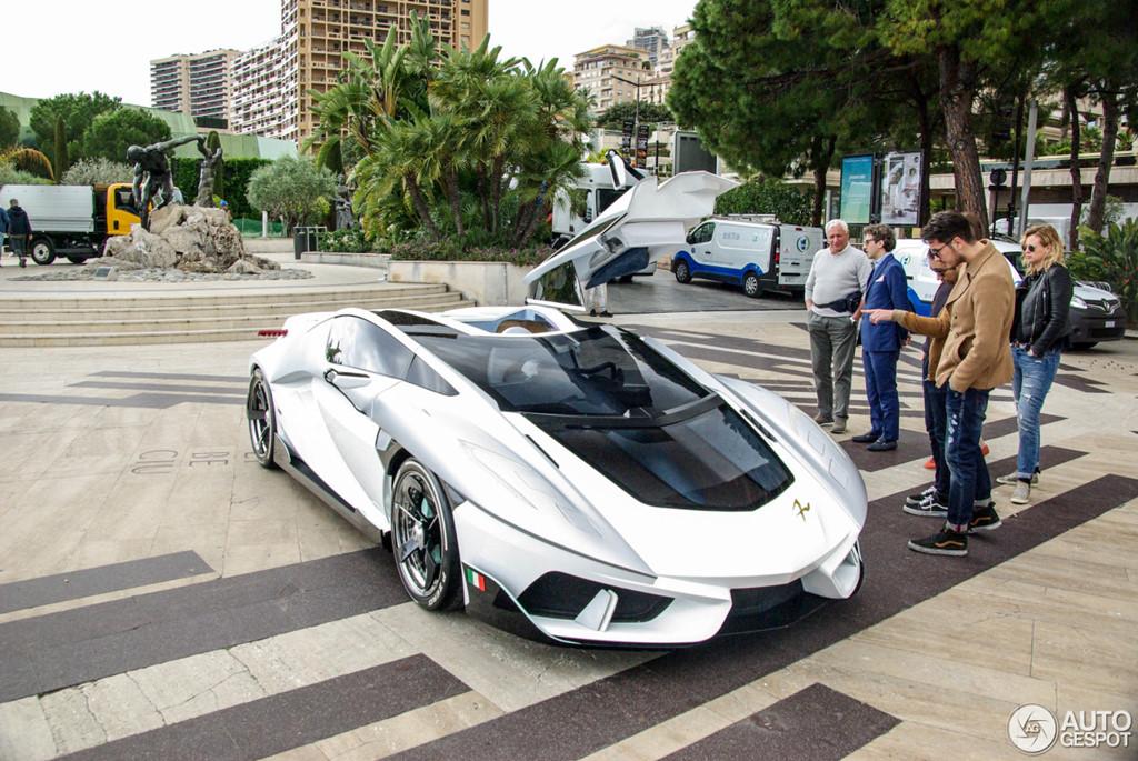 Siêu xe vũ trụ FV-Frangivento Asfanè bất ngờ xuất hiện ở Monaco-4