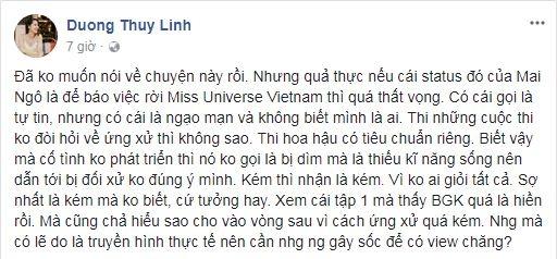 Chứng kiến Dương Thùy Linh chỉ trích Mai Ngô, MC Phan Anh phản đối: Nên để người trong cuộc nói cho chính xác-1