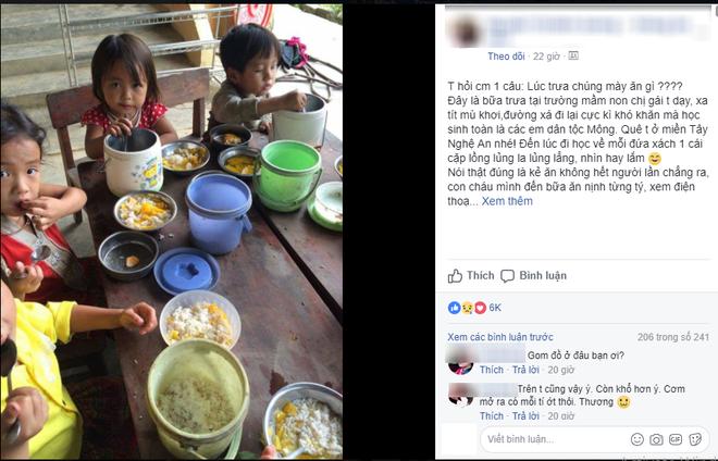 Bức ảnh đáng yêu bữa trưa không thịt của con và câu chuyện nghẹn lòng phía sau-4