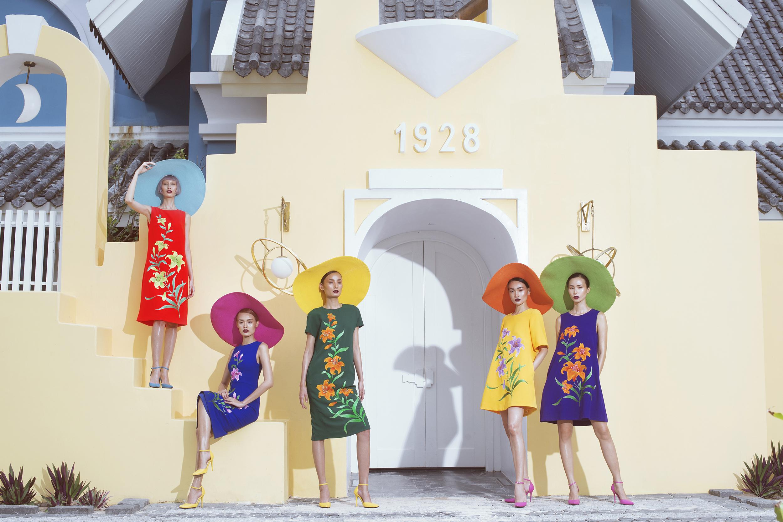 Dàn mẫu cuốn hút với váy áo sắc màu của Đỗ Mạnh Cường-4