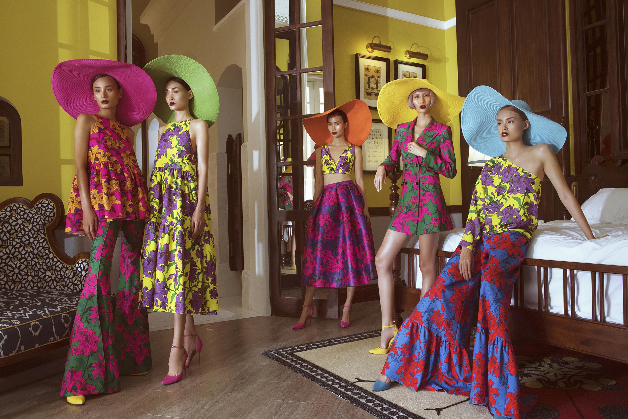 Dàn mẫu cuốn hút với váy áo sắc màu của Đỗ Mạnh Cường-3