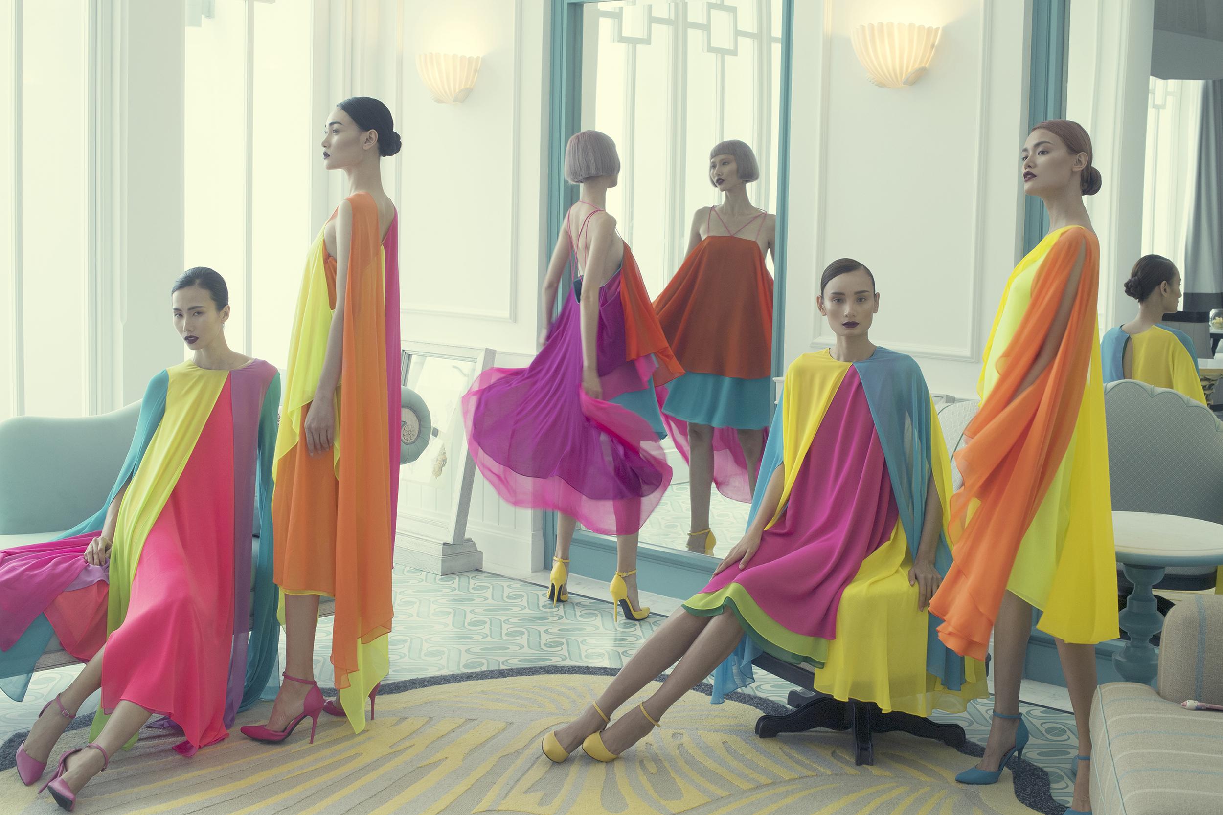 Dàn mẫu cuốn hút với váy áo sắc màu của Đỗ Mạnh Cường-6