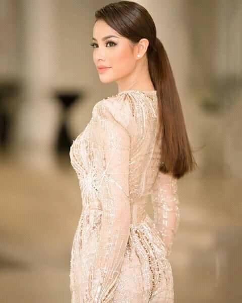 Diện chung thiết kế, Phạm Hương ngời ngời khí chất - Huyền My kém sắc ngày ra trận Miss Grand-8