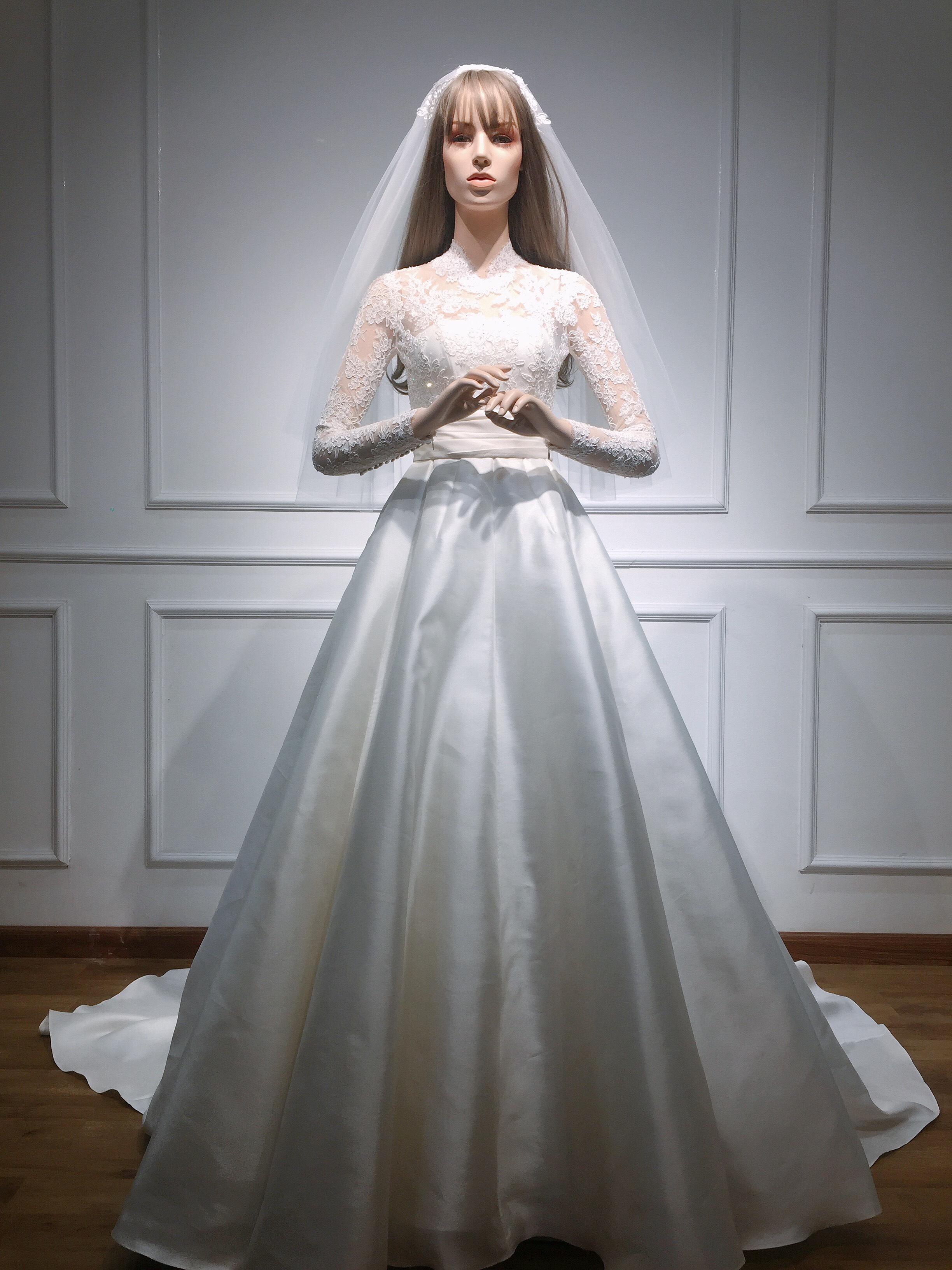 Bí mật chiếc váy cưới biến Đặng Thu Thảo thành nàng công chúa trong ngày cưới-8