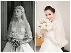 Bạn có nhận ra váy cưới của Hoa hậu Thu Thảo giống váy cưới của Công nương Grace Kelly đến bất ngờ?