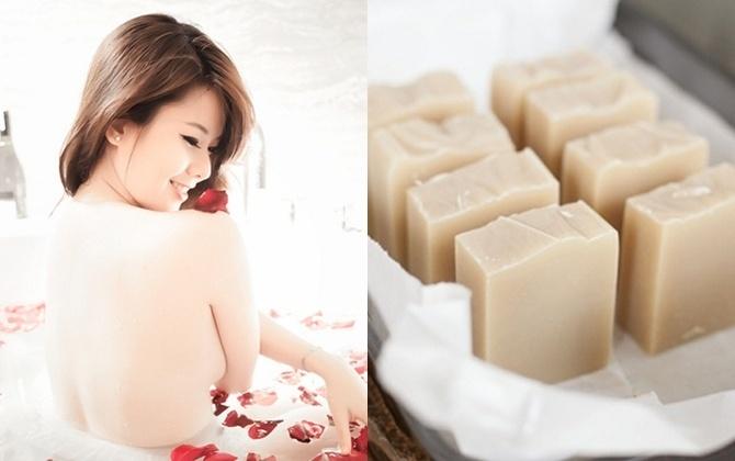 Chị em đua nhau làm xà phòng tự nhiên giúp da trắng nõn chỉ sau 1 lần tắm-1