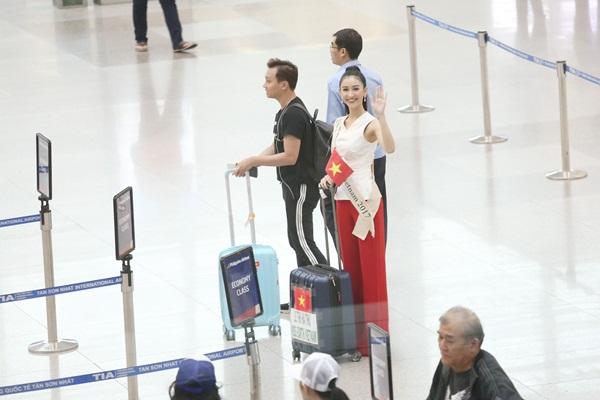 Hà Thu lên đường tham dự Hoa hậu Trái đất 2017-8