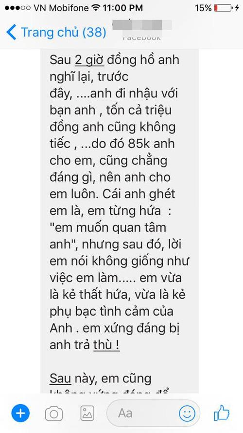 Cưa không đổ, anh chàng quyết đòi lại 85.000 tiền uống trà sữa để trả thù-6