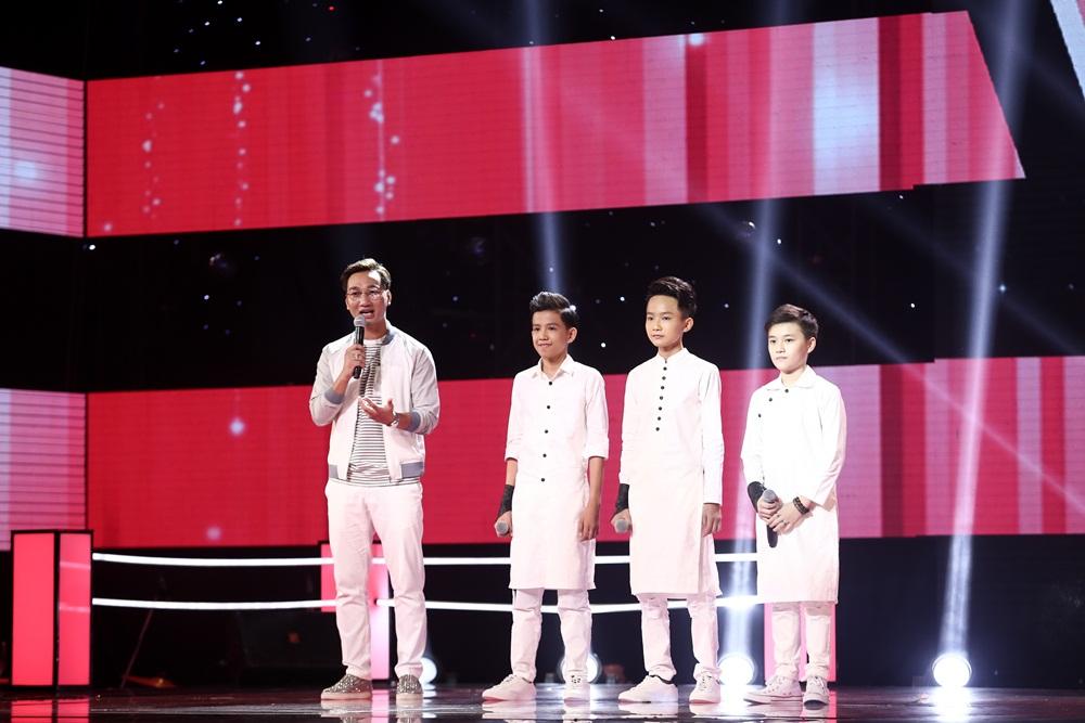 Bộ ba hotboy team Soobin Hoàng Sơn cực xinh trai hóa cò trắng khiến khán giả nổi da gà-1