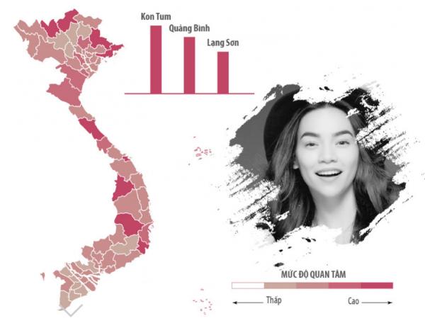 Sao Việt được tìm kiếm nhiều nhất ở khu vực nào?-9