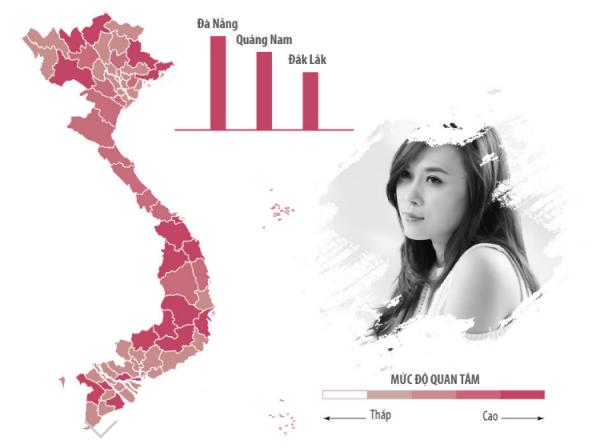 Sao Việt được tìm kiếm nhiều nhất ở khu vực nào?-4