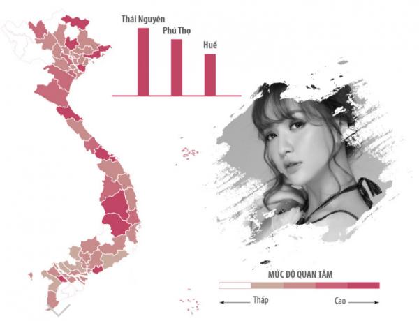 Sao Việt được tìm kiếm nhiều nhất ở khu vực nào?-11