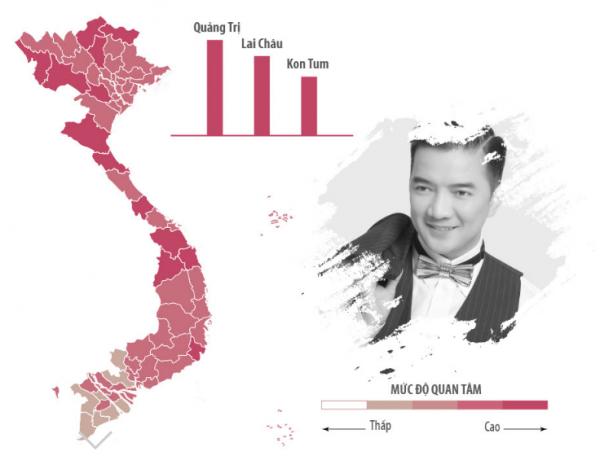 Sao Việt được tìm kiếm nhiều nhất ở khu vực nào?-10