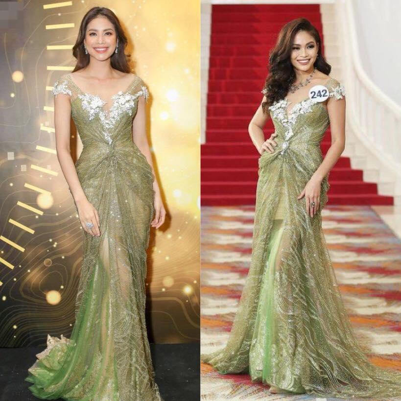 Mâu Thủy mang dáng dấp của Phạm Hương khi diện lại mẫu đầm đuôi cá tuyệt phẩm-5