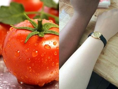 Độc chiêu lột xác da đen nhẻm hóa trắng bóc nhờ 3 quả cà chua