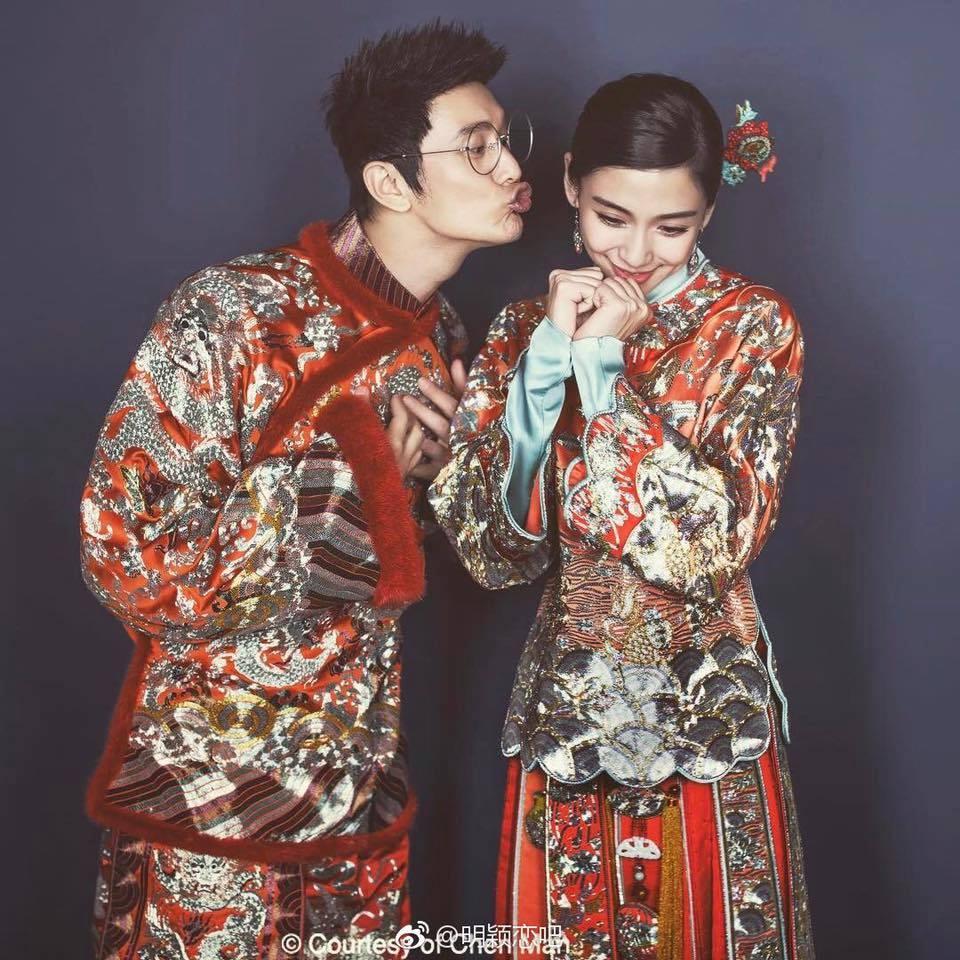 Đám cưới hoành tráng là thế, ngày kỷ niệm hôn lễ Huỳnh Hiểu Minh - Angela Baby lại chỉ có thịt xiên nướng-3