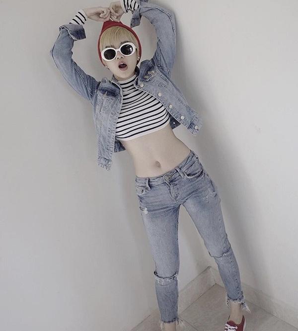 Thiều Bảo Trâm khoe hình thể đẹp xuất sắc không kém cạnh model chuyên nghiệp-8