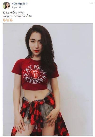 Hòa Minzy tiết lộ bí kíp giảm 7kg và 10cm vòng bụng thần tốc-1