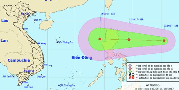 Miền Trung chuẩn bị hứng bão số 11, diễn biến rất nguy hiểm-1