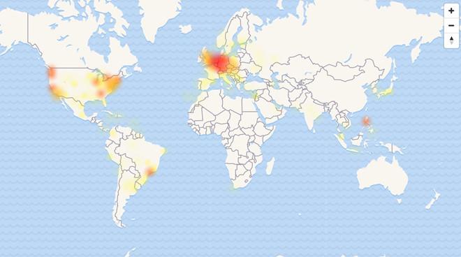 Facebook gặp sự cố tại Việt Nam và nhiều quốc gia-1