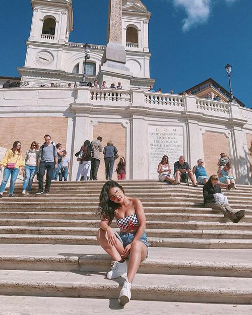 Chuyến đi châu Âu đã mắt đã miệng của cô nàng nấm lùn sexy-11