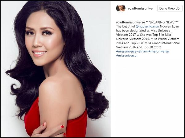 Diễn đàn quốc tế nô nức đăng tin Nguyễn Thị Loan dự thi Hoa hậu Hoàn vũ Thế giới 2017-3