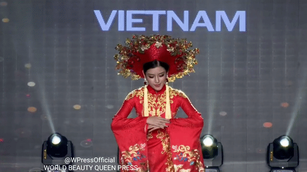 Bị cảm bất ngờ, Huyền My xin lỗi vì chưa hô được dõng dạc nhất hai tiếng Việt Nam-5