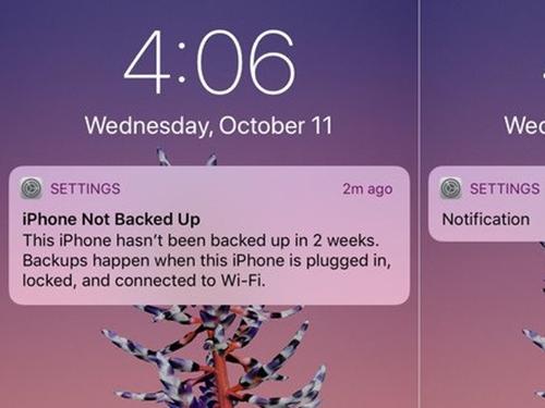 Không phải chủ máy, không thể đọc thông báo trên iPhone X