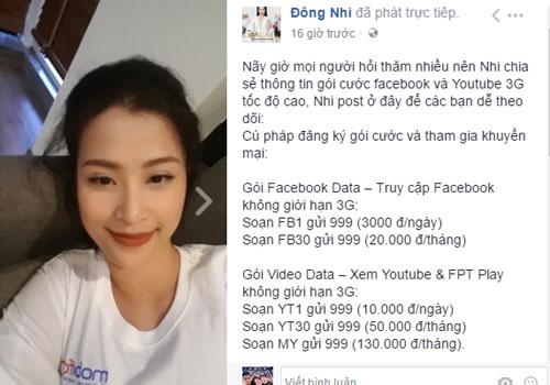 Sao Việt livestream siêu ngọt với 4G MobiFone-2