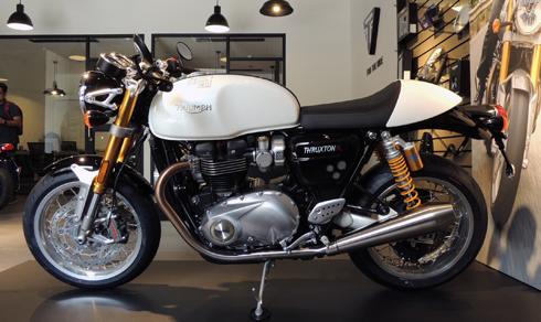 Môtô cafe racer Triumph Thruxton R gần 600 triệu đồng ở Việt Nam-1