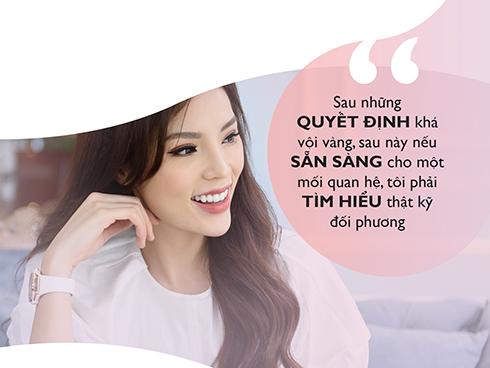 Hoa hậu Kỳ Duyên: 'Tôi chia tay bạn trai vì không còn hợp tính cách'