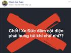 Đức Tuấn đăng status ẩn ý ‘bắt bẻ’ MV mới của Noo Phước Thịnh