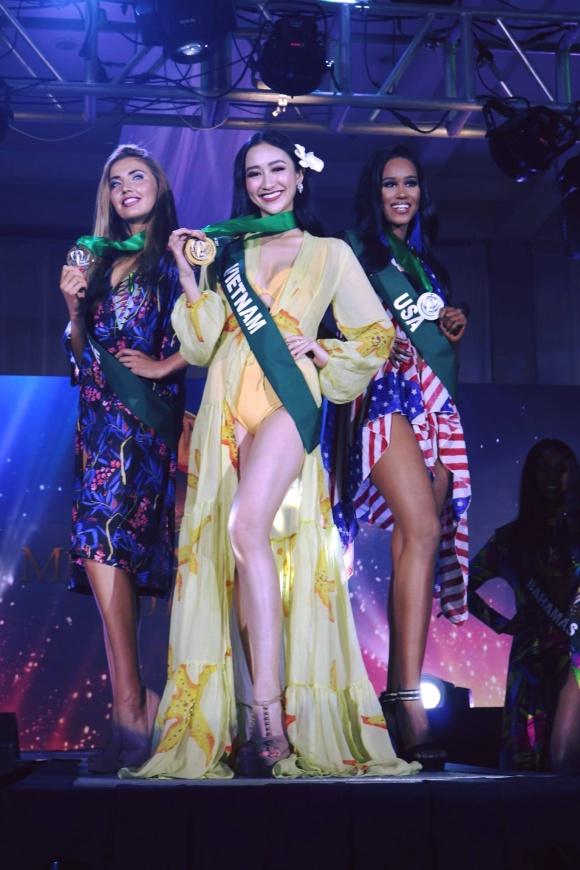 Tin vui từ Miss Earth 2017: Hà Thu xuất sắc mang về Huy chương vàng phần thi Trang phục dạo biển-1
