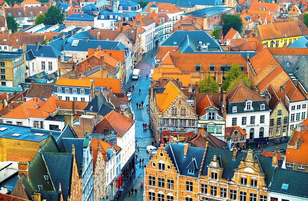 Bruges, Bỉ: Thành phố thời trung cổ Bruges ghi tên mình vào danh sách những thành phố đẹp nhất châu Âu vào mùa thu.