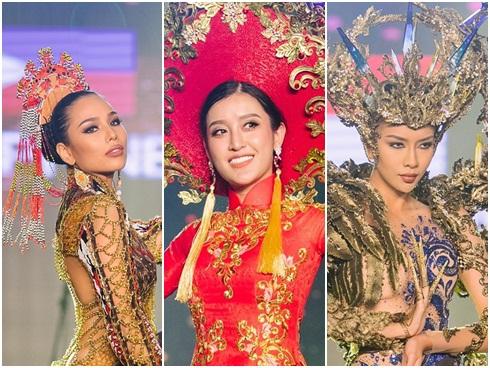 Quốc phục của Huyền My rượt đuổi vote quyết liệt với Indonesia và Philippines