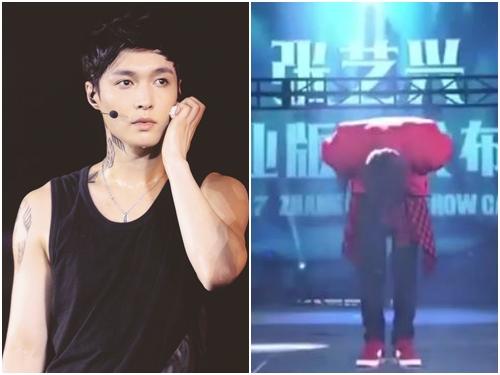 Fan rơi nước mắt khi Lay cúi gập người trước khán giả suốt gần 2 phút trên sân khấu