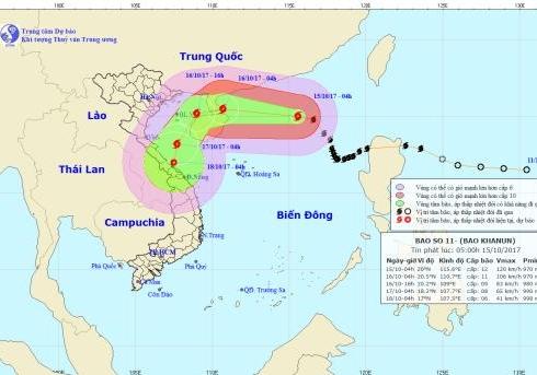 Tin bão số 11: Đảo Bạch Long Vĩ đang có gió giật cấp 7, nhiều kịch bản được đưa ra