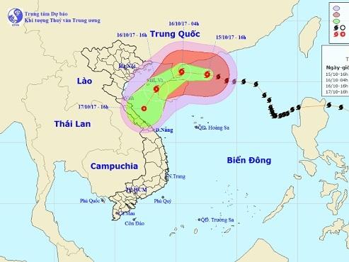 Đúng 20 năm sau bão Linda, bão và áp thấp nhiệt đới hướng vào Nam Bộ-4