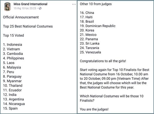 Nhờ hơn 2 triệu lượt chia sẻ, áo dài của Huyền My lọt Top 25 quốc phục đẹp nhất Miss Grand International 2017-1