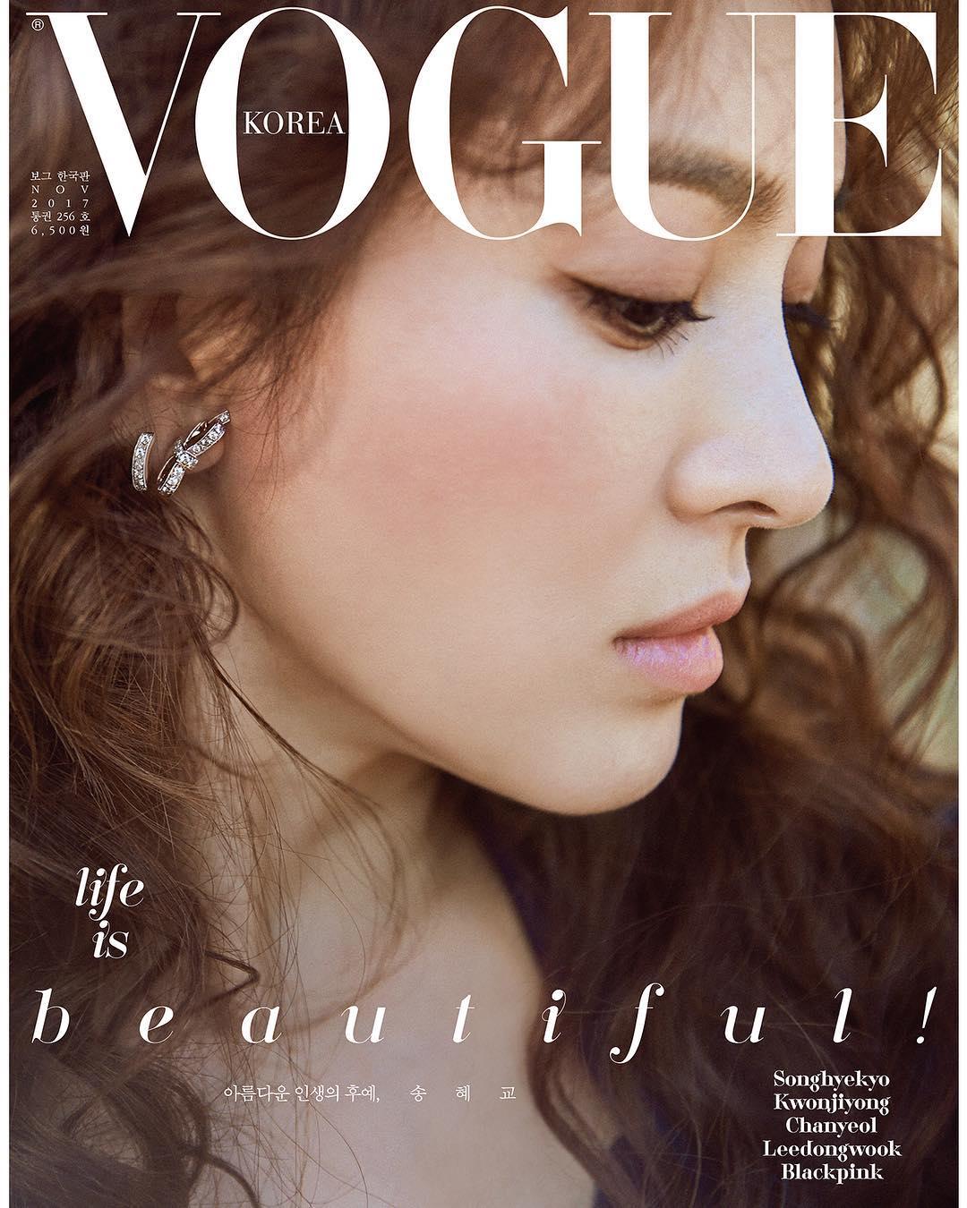 Song Hye Kyo lộng lẫy như công chúa trên bìa tạp chí thời trang quyền lực nhất xứ Hàn-2