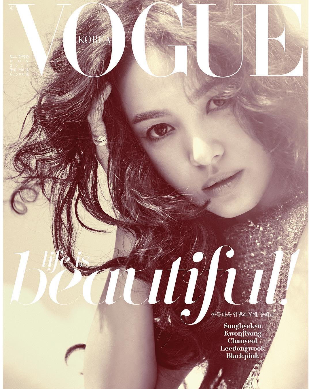 Song Hye Kyo lộng lẫy như công chúa trên bìa tạp chí thời trang quyền lực nhất xứ Hàn-3