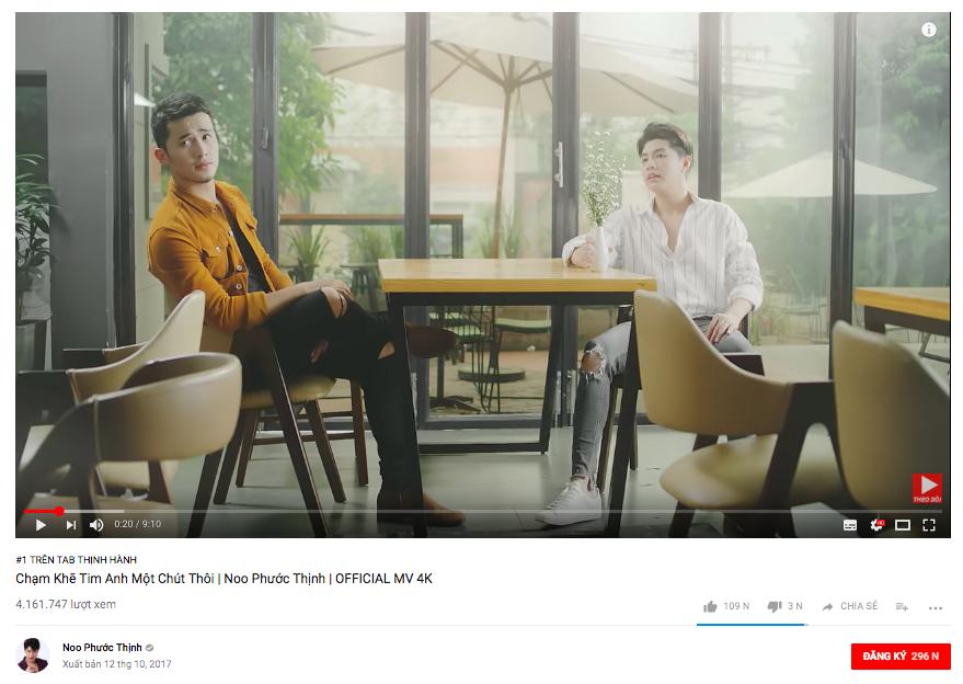 Đại chiến trending Youtube: Noo Phước Thịnh dẫn đầu, Mỹ Tâm vượt mặt Chi Pu chỉ sau 1 ngày-1