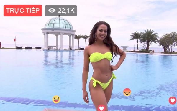 Chỉ cần đánh hông thêm chút nữa, Huyền My chắc chắn sáng nhất màn diễn bikini tại Hoa hậu Hòa Bình 2017-7